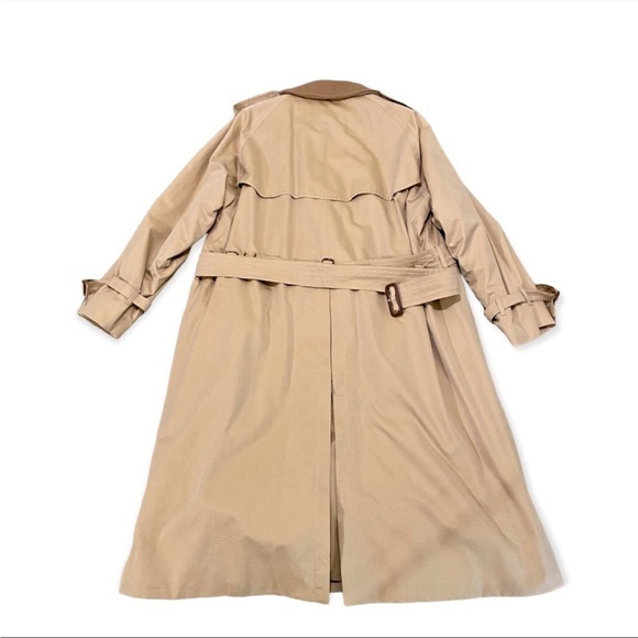 Burberry Men’s Wool Lined Removable Trench Coat Nova Check - Picture 2 of 16